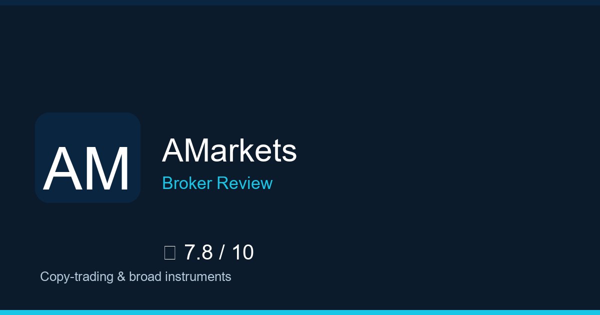 AMarkets — Brokers.wang
