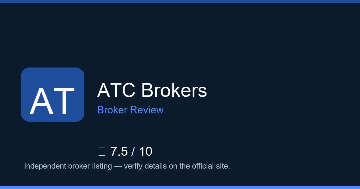 ATC Brokers — Brokers.wang review