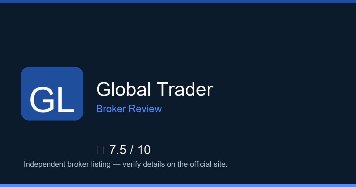 Global Trader — Brokers.wang review