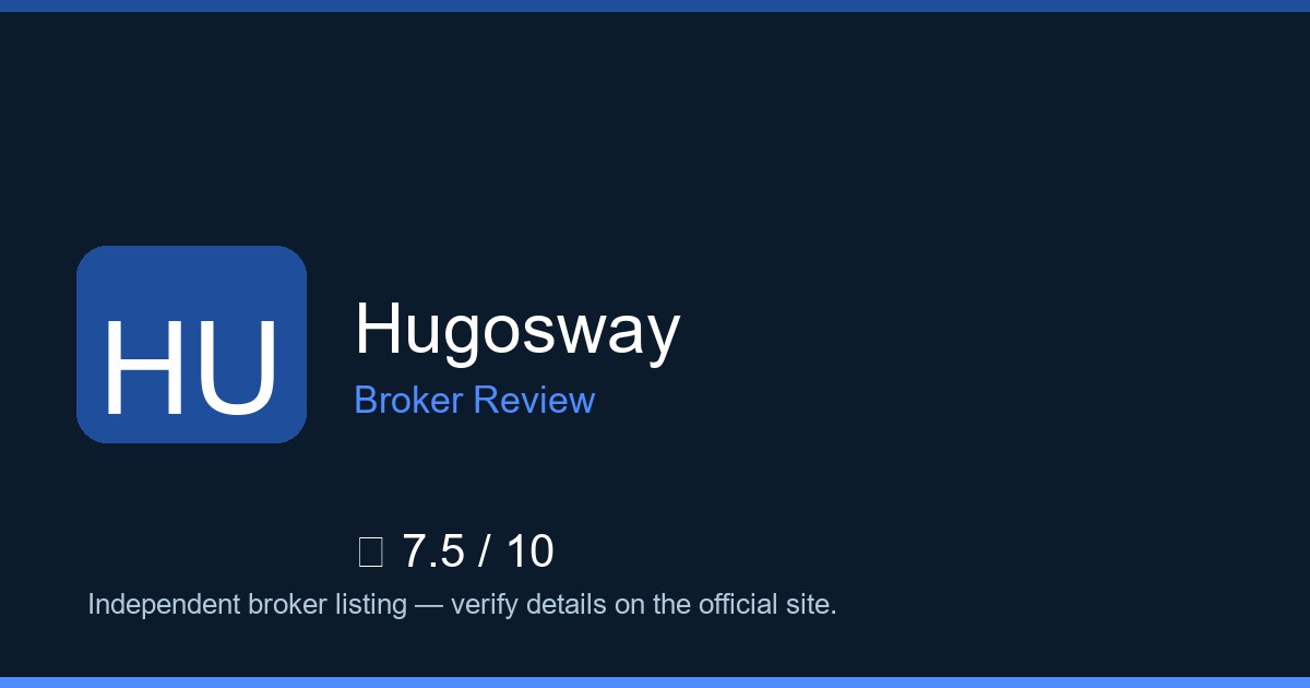 Hugosway — Brokers.wang review
