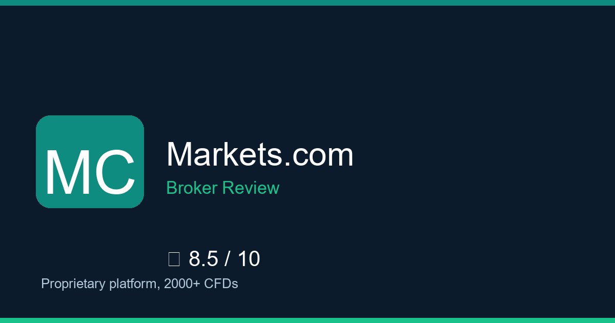 Markets.com — Brokers.wang