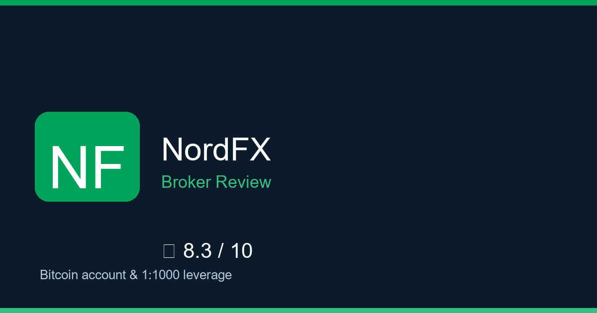 NordFX — Brokers.wang