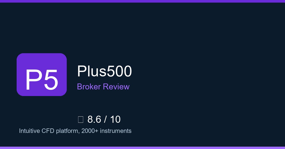 Plus500 — Brokers.wang