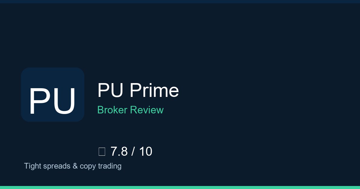 PU Prime — Brokers.wang