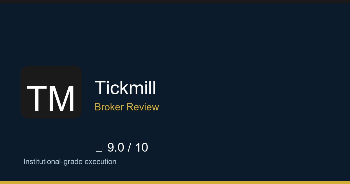 Tickmill — Brokers.wang review