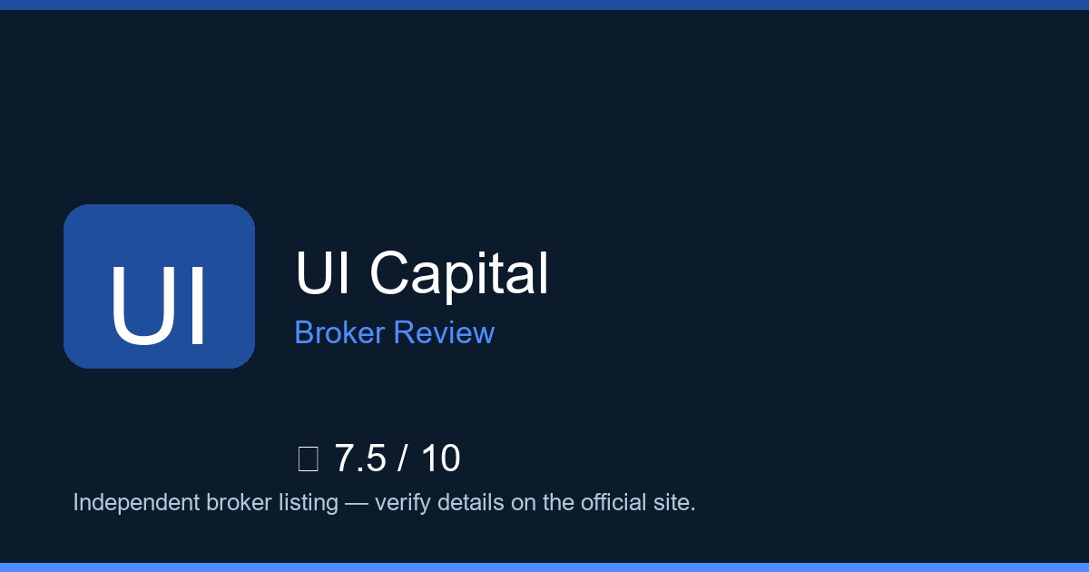 UI Capital — Brokers.wang